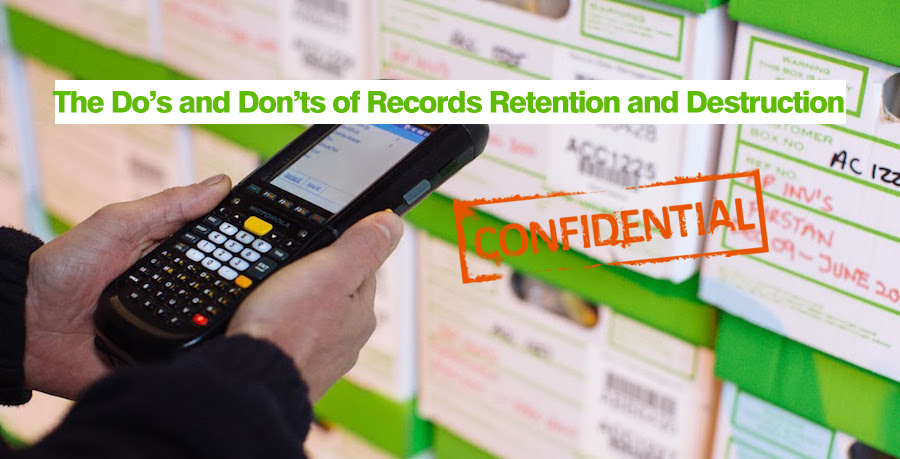 The Do' and Don'ts of Records Retention and Destruction